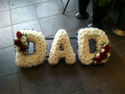 DAD tribute local order  Chelmsford area only