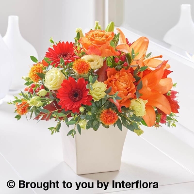 Warm Harvest Arrangement