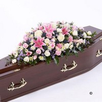 Florist Choice Mixed flower casket spray